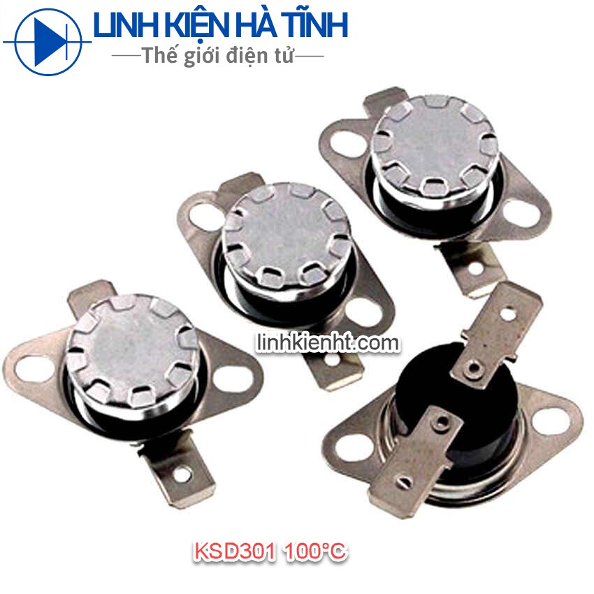 Công tắc rơ le nhiệt KSD301 100 độ